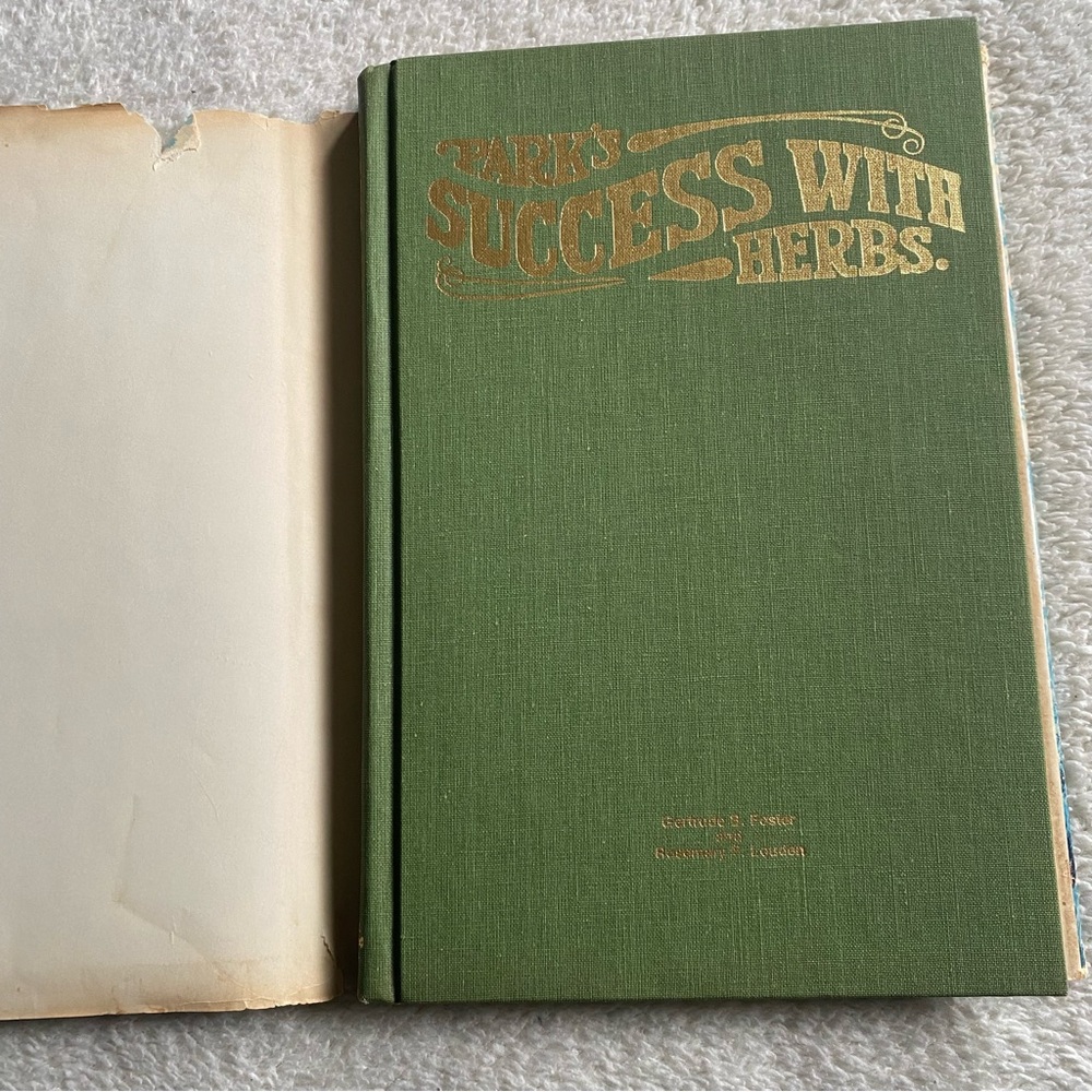 Parks Success With Herbs hardcover 1980 illustrated - Picture 10 of 10